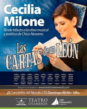 Cecilia Milone: rinde tributo a "Chico Novarro"