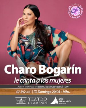 Charo Bogarín en "La Charo le canta a las mujeres"