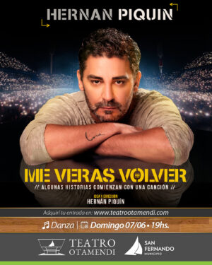 Hernán Piquín en “Me Veras Volver”