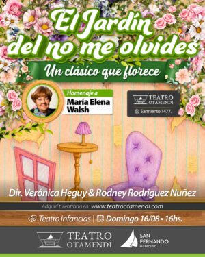 EL JARDÍN DEL NO ME OLVIDES UN CLÁSICO QUE FLORECE