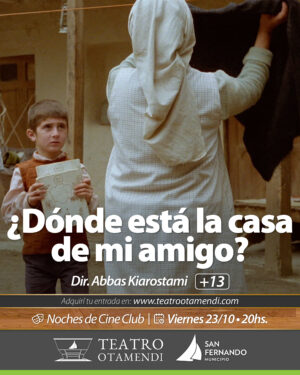 Cine: ¿Dónde está la casa de mi amigo? | Dir.: Abbas Kiarostami (+13)